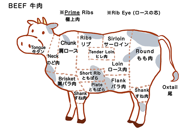 海外のスーパーで肉を注文するときに知っておきたい英単語まとめ