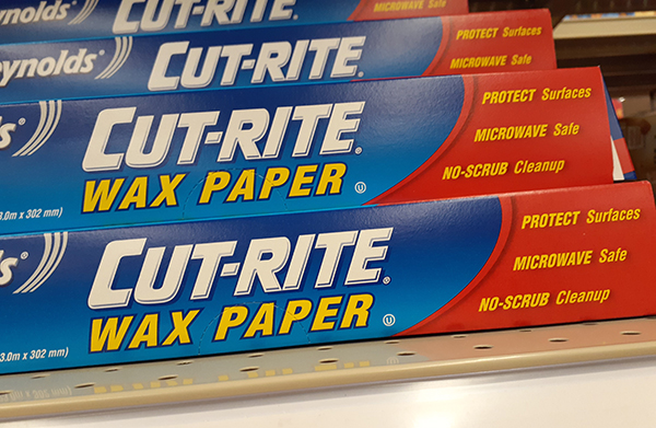 wax paper油紙