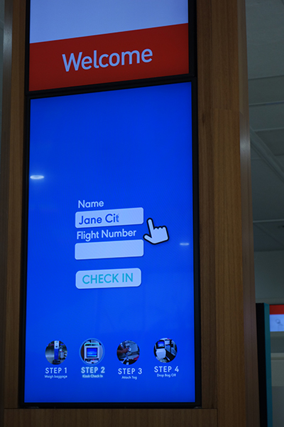 空港内の英単語2