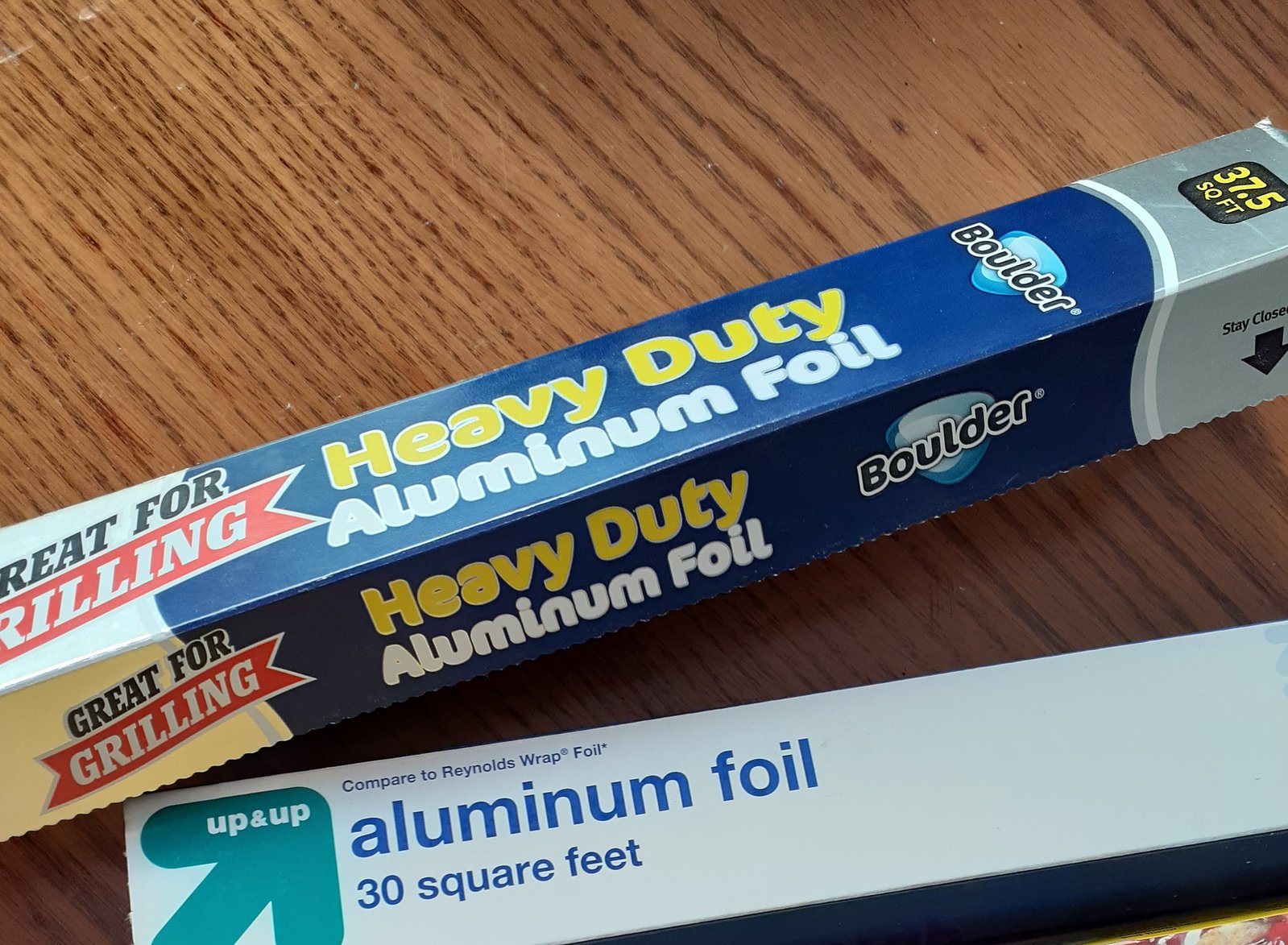 heavy duty（グリル用の分厚いアルミホイル）
