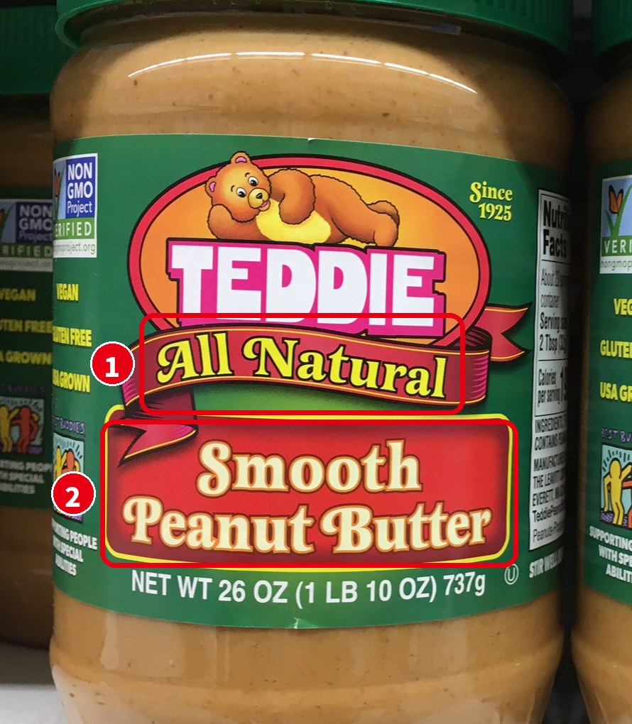 Teddie の All Natural Smooth Peanut Butter