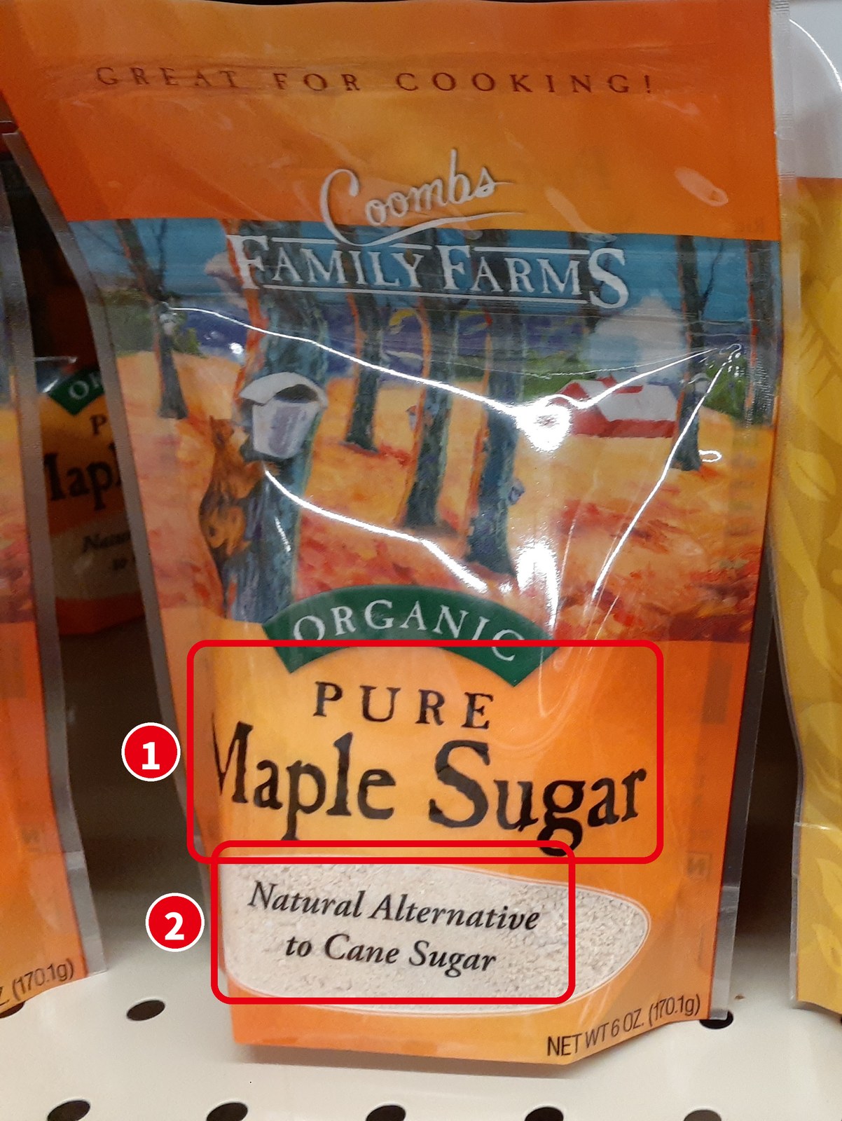 Coombs Family Farms の Organic Pure Maple Sugar