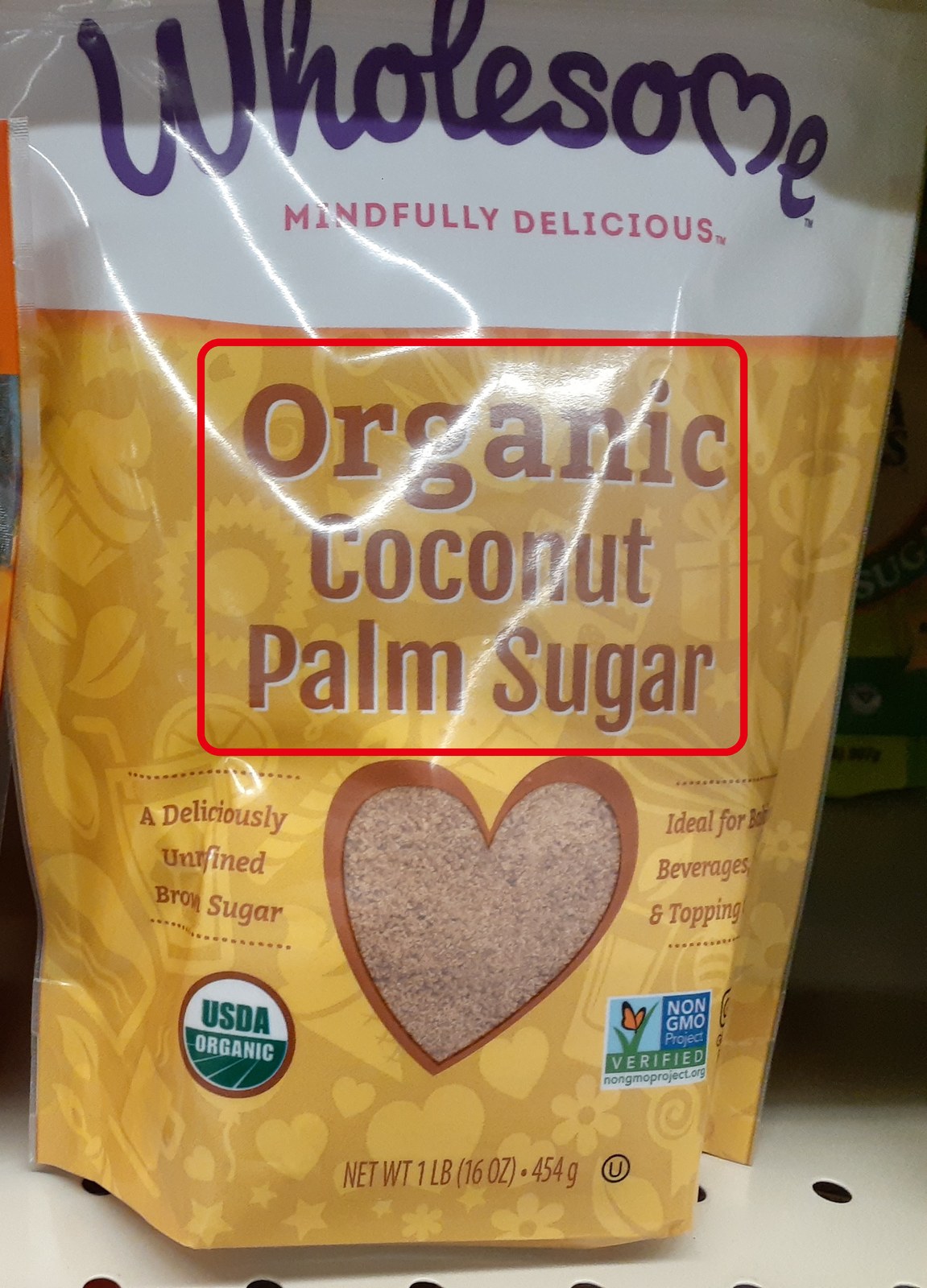 Wholesome の Organic Coconut Palm Sugar